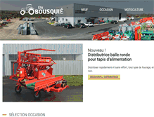 Tablet Screenshot of ets-bousquie.com